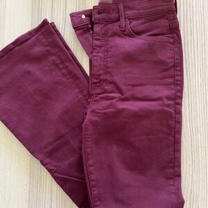 MOTHER high Waisted Weekender Skimp